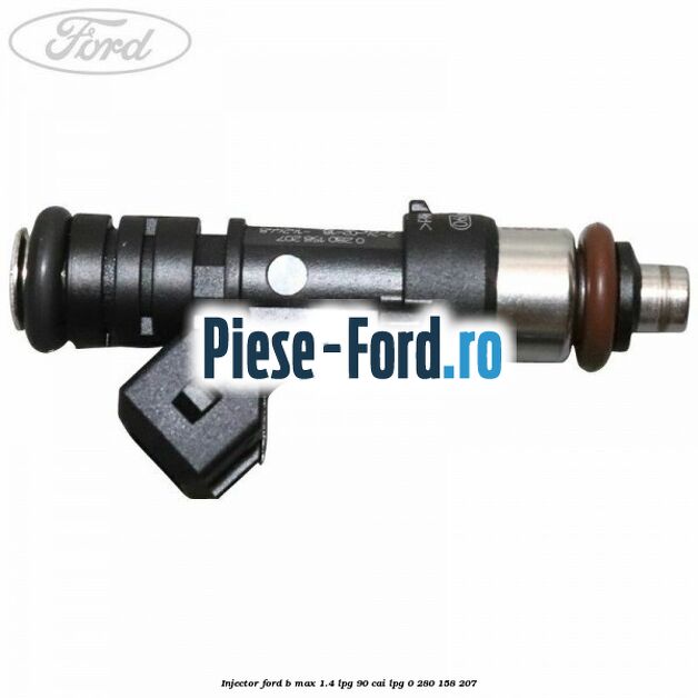 Injector Ford B-Max 1.4 LPG 90 cai #4E8187B2FC